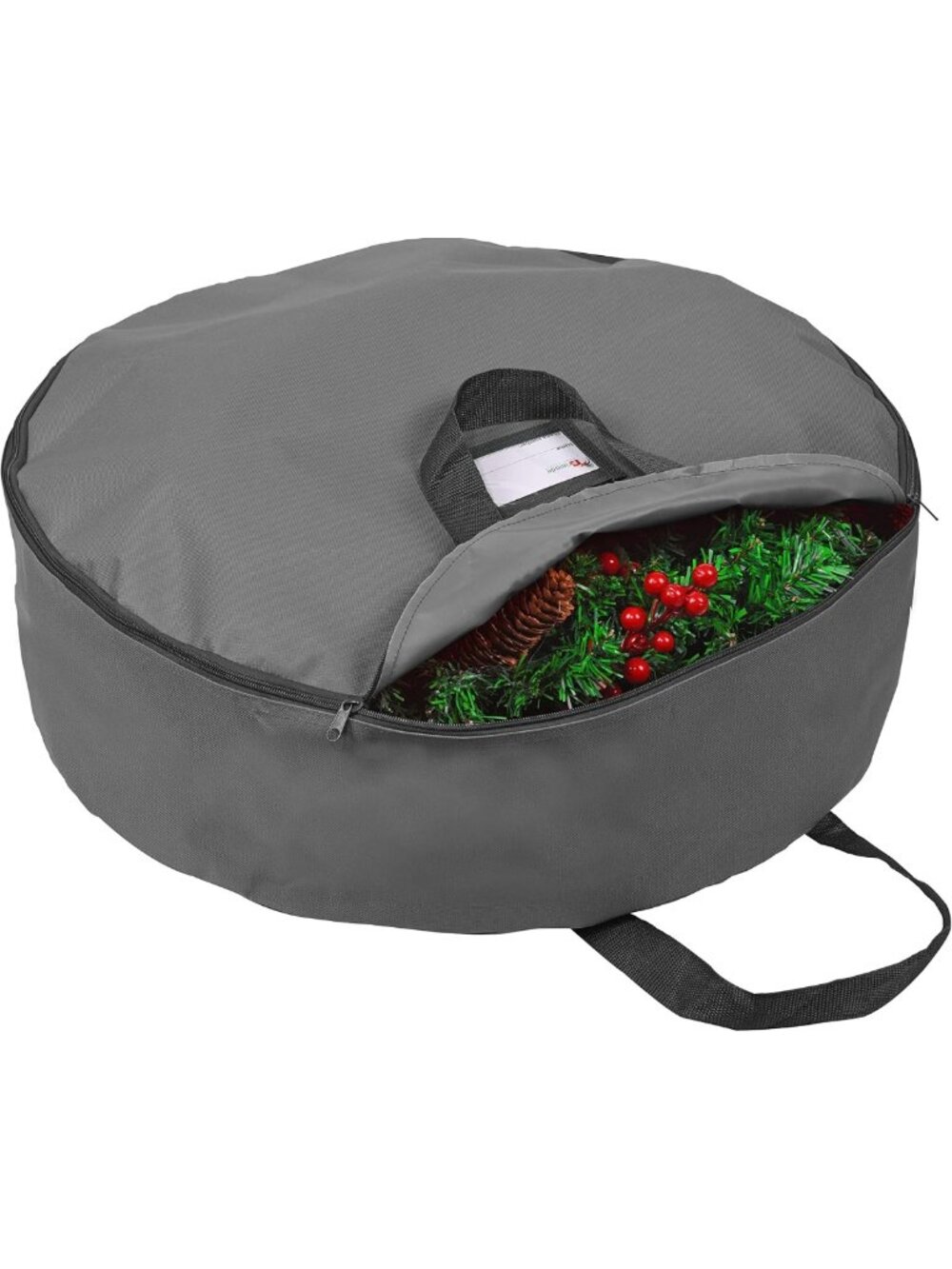 Heavy Duty 36" Wreath Storage Bag | Durable Oxford Polyester Container with